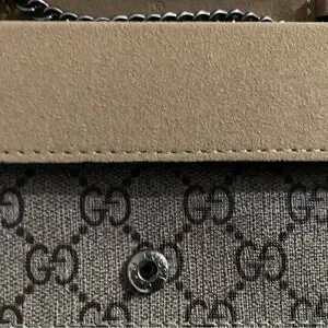 Gucci | Bags | Gucci Tan And Brown Monogram Bag With Silver  display picture 3